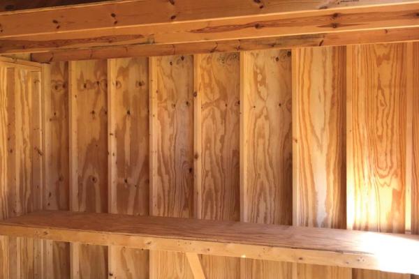 Options 16 - Shelving, Work Bench, Loft
